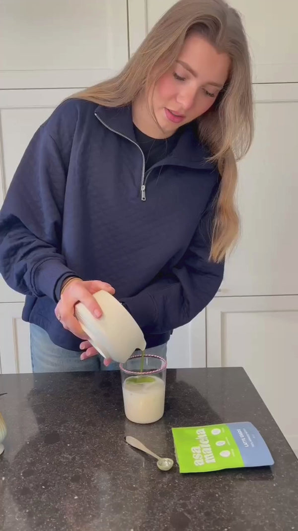 Matcha latte thuis